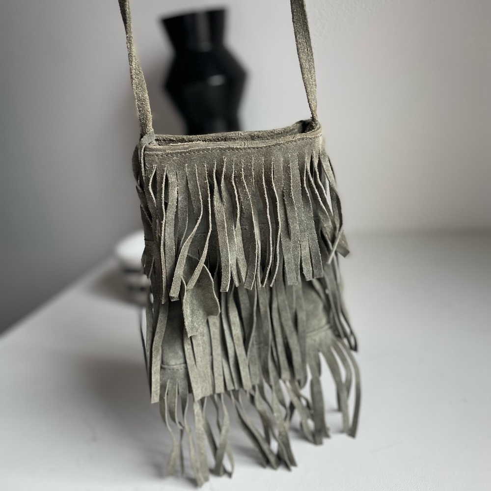 Fringe Crossbody / cell phone bag